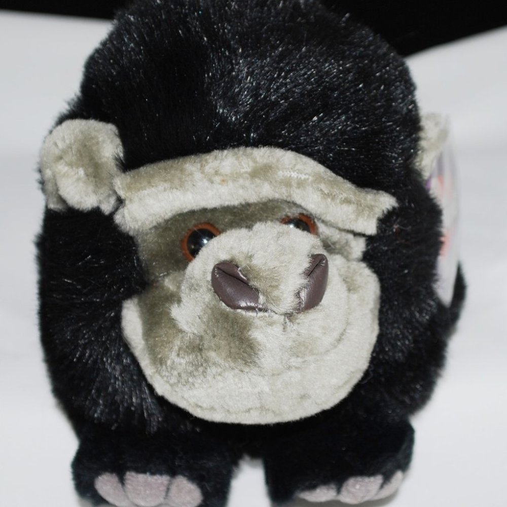 Puffkins Max the Gorilla Plush Bean Bag Swibco Style 6619